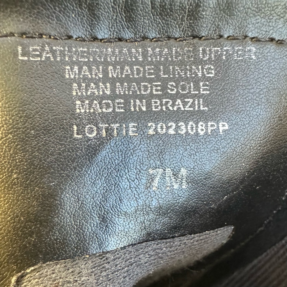 Chelsea & Violet Genuine Suede Black Moto Combat Boots - Picture 9 of 10